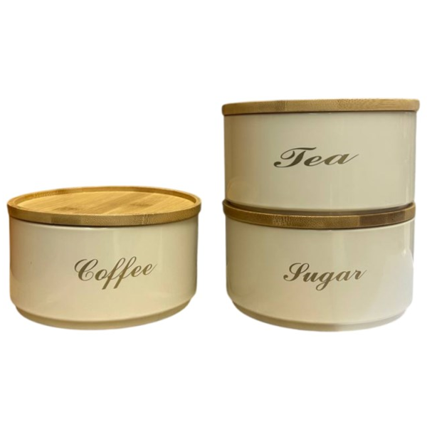 შესანახი ჭურჭელი OEM MF-07, 3Pcs, Storage Container, White