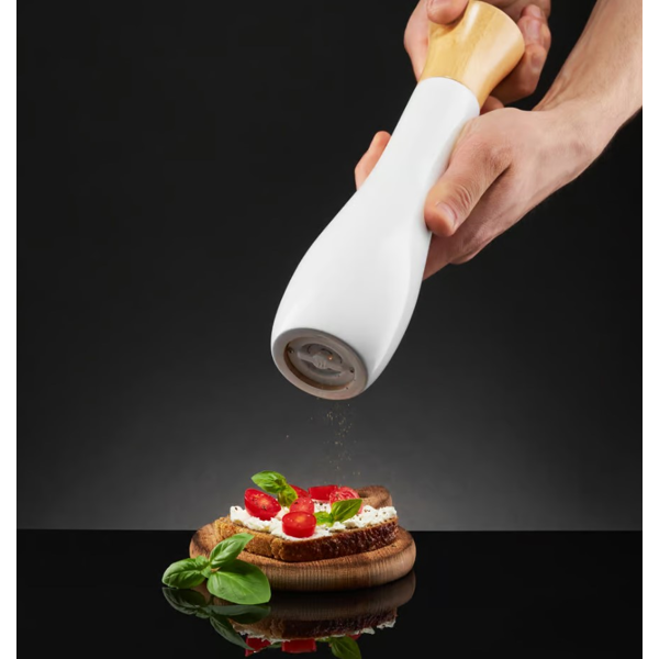 საპილპილე-სამარილე DAJAR AMBITION Natural, Salt and pepper shakers, White