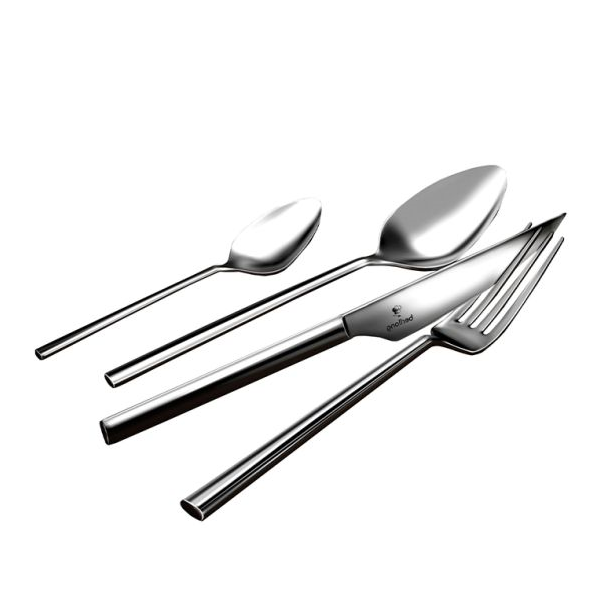 Tableware Set Berllong BCR-0074, 24Pcs, Silver