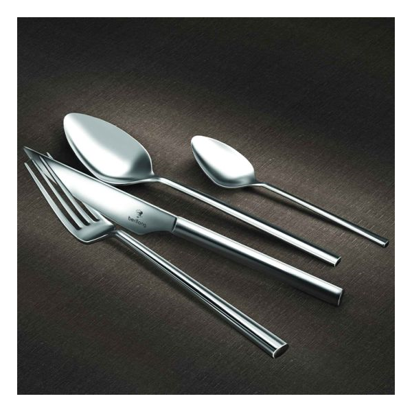 Tableware Set Berllong BCR-0074, 24Pcs, Silver