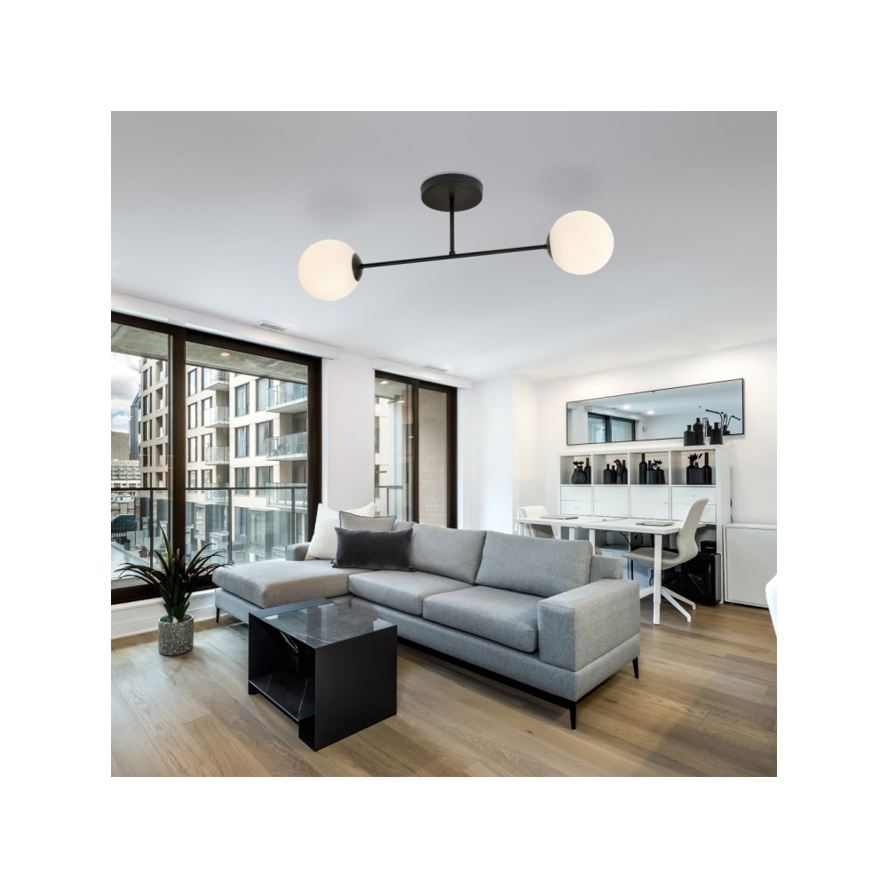 ჭაღი EMIBIG ROMA 2, Chandelier, Black
