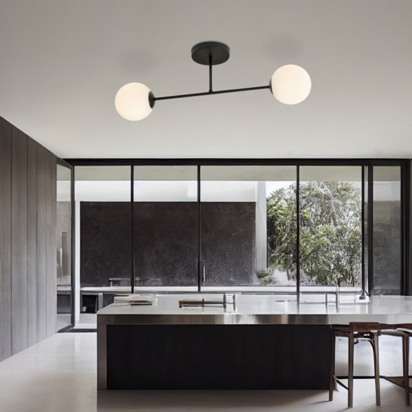 ჭაღი EMIBIG ROMA 2, Chandelier, Black