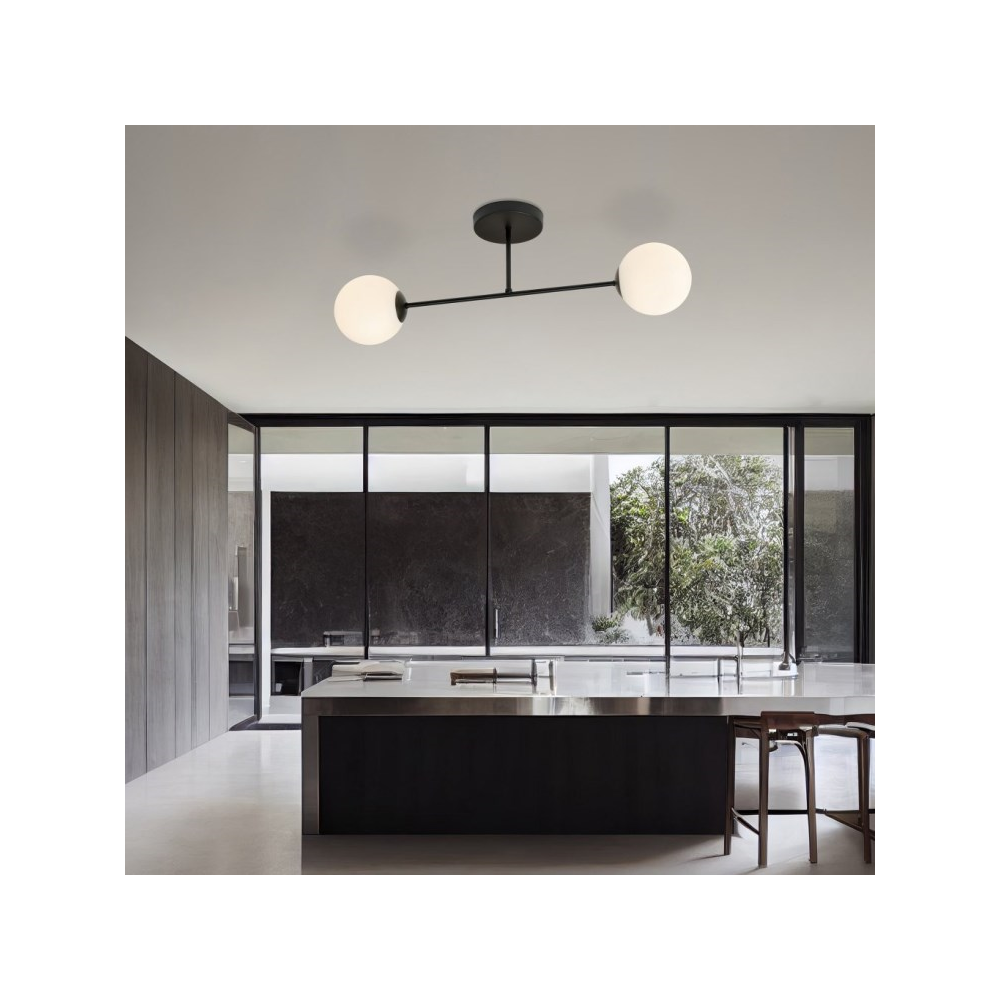 ჭაღი EMIBIG ROMA 2, Chandelier, Black