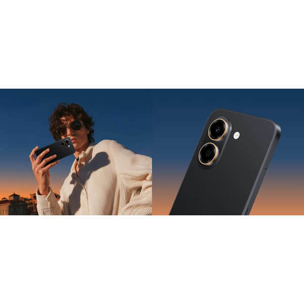 მობილური ტელეფონი Honor X7e, 6GB, 128GB, Dual SIM, LTE, NFC, Midnight Black