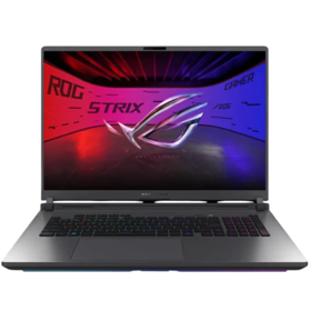 ნოუთბუქი Asus G815JPR-S9037 ROG Strix G18, 18", i9-14900HX, 16GB, 1TB SSD, RTX5070 8GB, Eclipse Gray