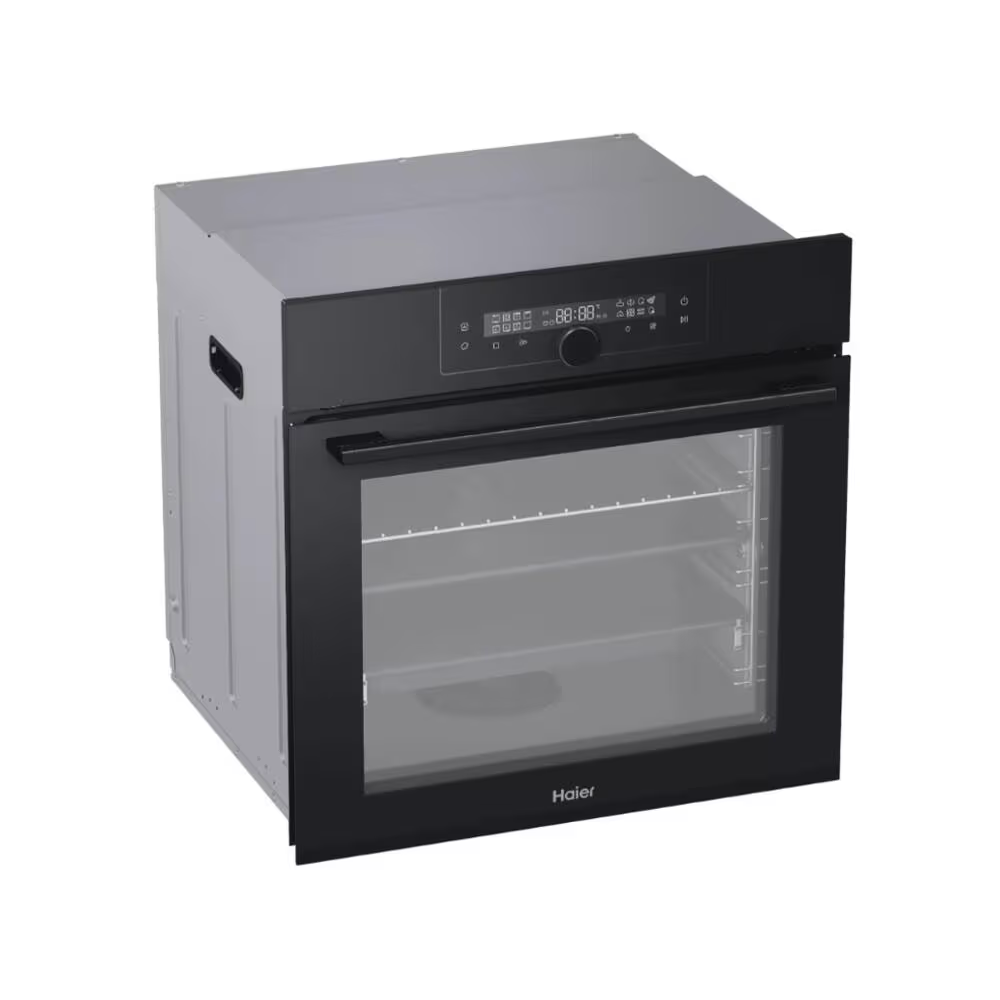 ჩასაშენებელი ელექტრო ღუმელი Haier HOQ-F6QSN3GB, 3480W, 72L, Built-In Electric Oven, Black