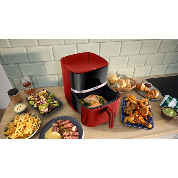 აეროგრილი Bosch MAF462R0, 2050W, 6.1L, Air Fryer, Red