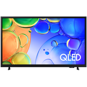 ტელევიზორი Samsung QE32Q5FAAUXPY QLED, 32", FHD, Smart TV, HDMI, LAN, WIFI, Black