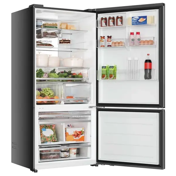 მაცივარი Haier HDR5818DNSS, 640L, D, 35dB, No Frost, Refrigerator, Silver