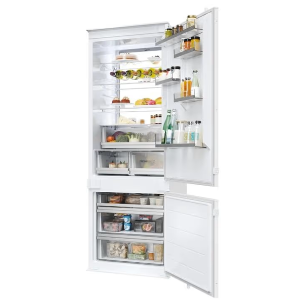 ჩასაშენებელი მაცივარი Haier HBW7719DT, 400L, D, 33dB, No Frost, Built-in Refrigerator, White
