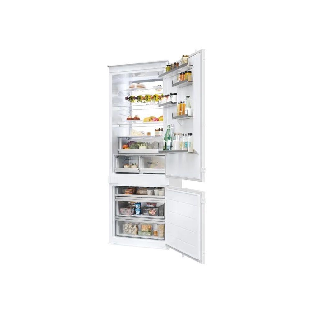 ჩასაშენებელი მაცივარი Haier HBW7719DT, 400L, D, 33dB, No Frost, Built-in Refrigerator, White