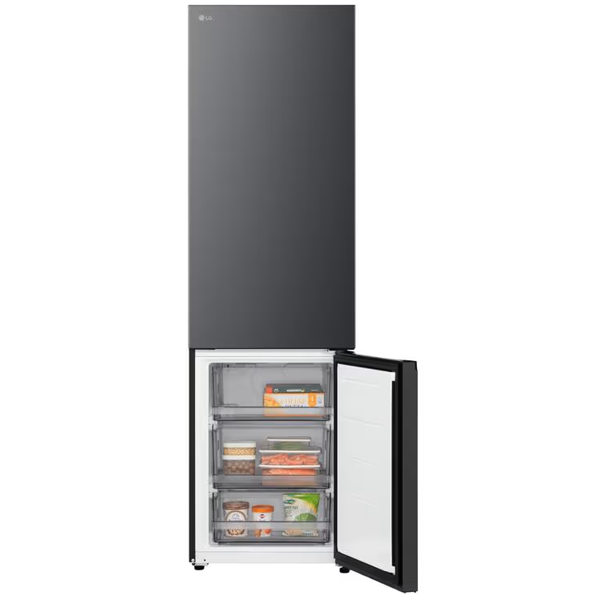 მაცივარი LG LBB509EQYW.AEPQMER, 384L, E, No Frost, Refrigerator, Black