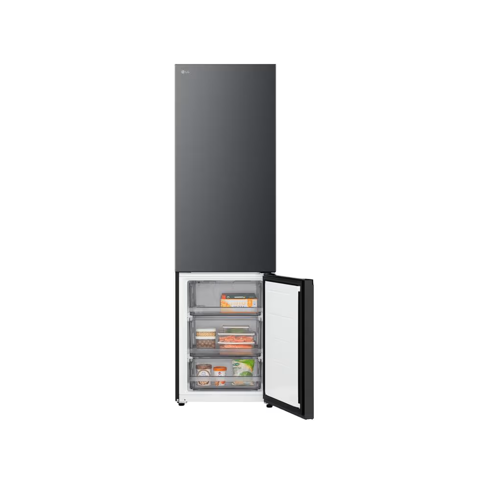 მაცივარი LG LBB509EQYW.AEPQMER, 384L, E, No Frost, Refrigerator, Black