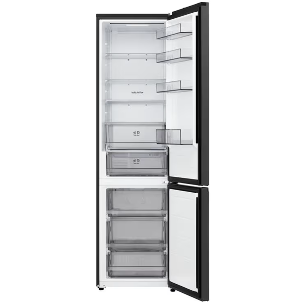 მაცივარი LG LBB509EQYW.AEPQMER, 384L, E, No Frost, Refrigerator, Black