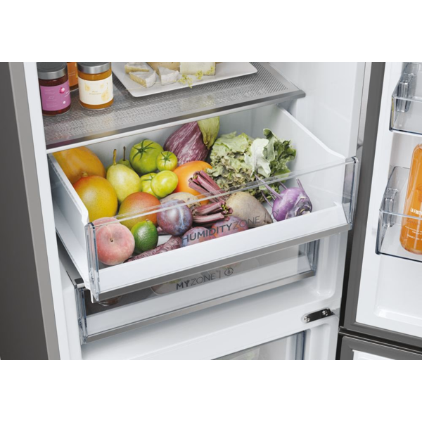 მაცივარი Haier HDPW5618DNPD, 352L, D, No Frost, Refrigerator, Silver