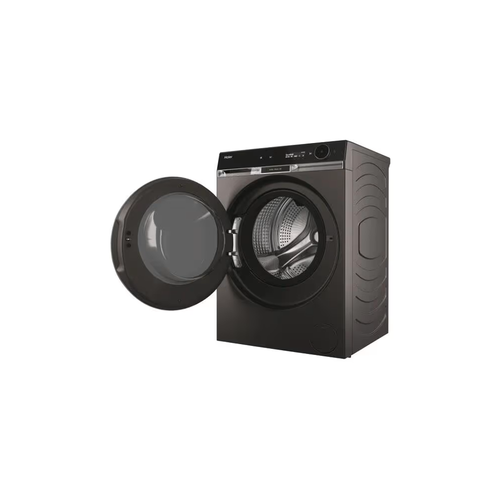 სარეცხი მანქანა Haier HW100-BD14397PGU1, 10Kg, 1400Rpm, Washing Machine, Dark Grey