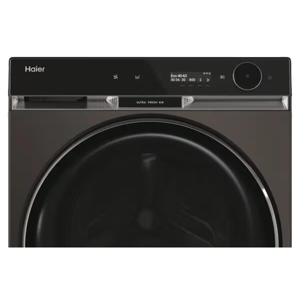 სარეცხი მანქანა Haier HW100-BD14397PGU1, 10Kg, 1400Rpm, Washing Machine, Dark Grey