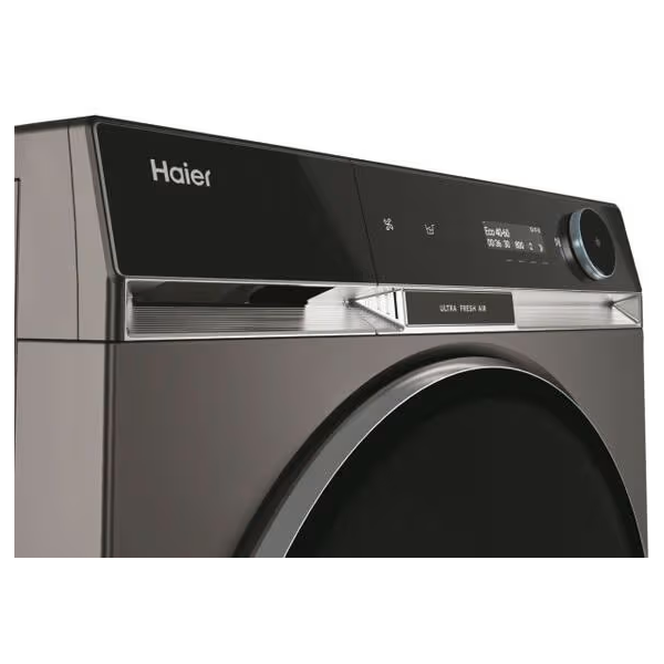 სარეცხი მანქანა Haier HW100-BD14397PGU1, 10Kg, 1400Rpm, Washing Machine, Dark Grey
