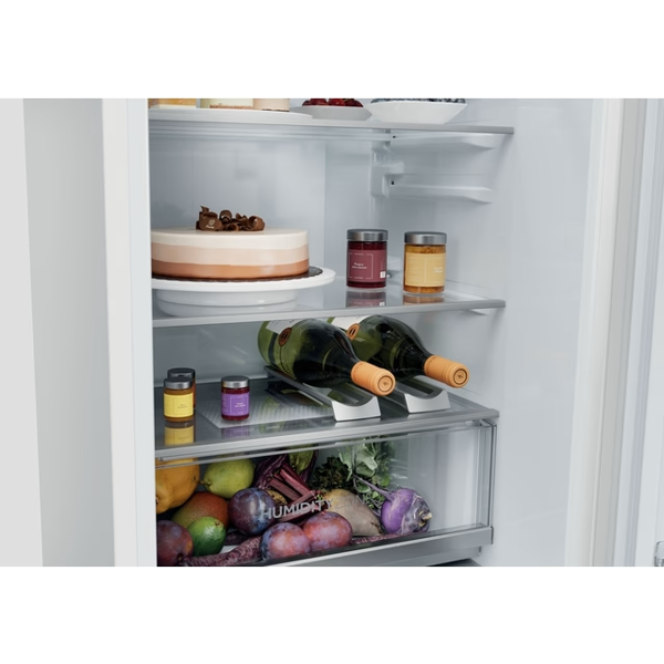 ჩასაშენებელი მაცივარი Haier HBQW5519E, 284L, E, 35dB, No Frost, Built-in Refrigerator, White