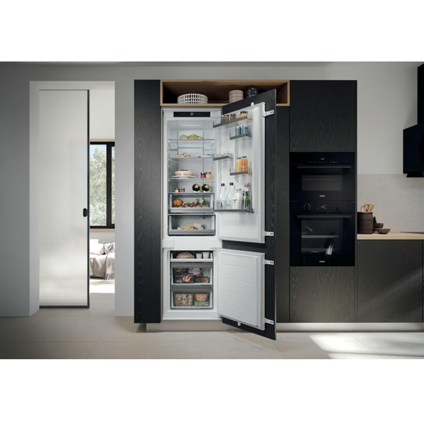 ჩასაშენებელი მაცივარი Haier HBQW5519E, 284L, E, 35dB, No Frost, Built-in Refrigerator, White
