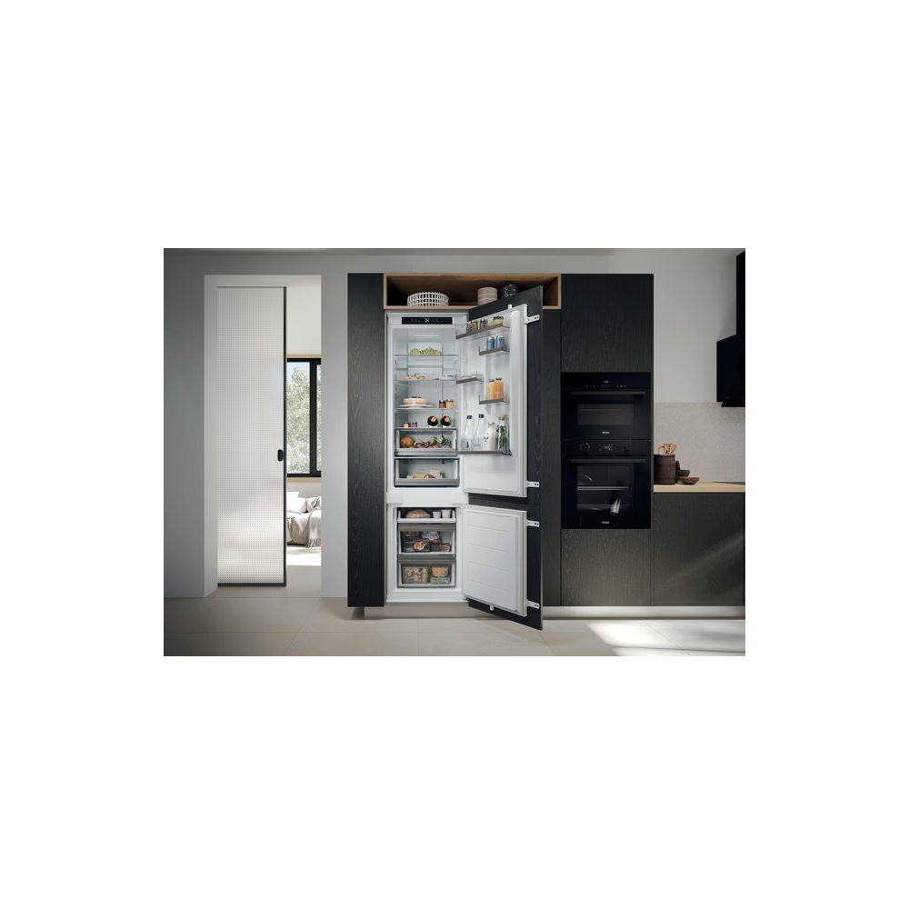 ჩასაშენებელი მაცივარი Haier HBQW5519E, 284L, E, 35dB, No Frost, Built-in Refrigerator, White