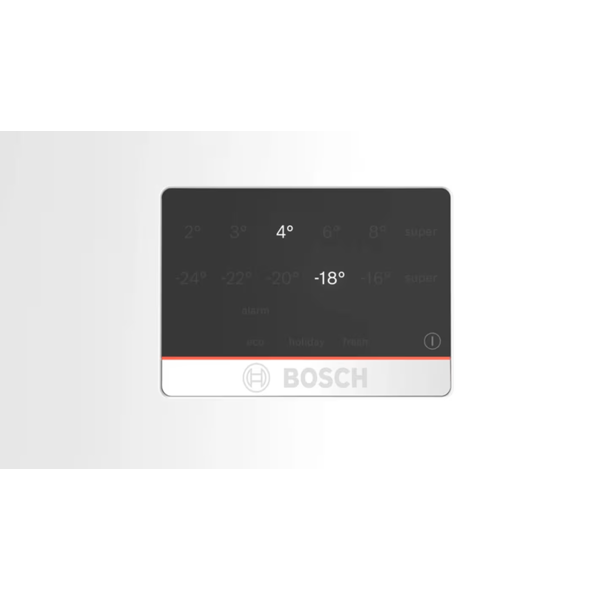 მაცივარი Bosch KGN86CWE0N, 631L, E, 40dB, No Frost, Refrigerator, White
