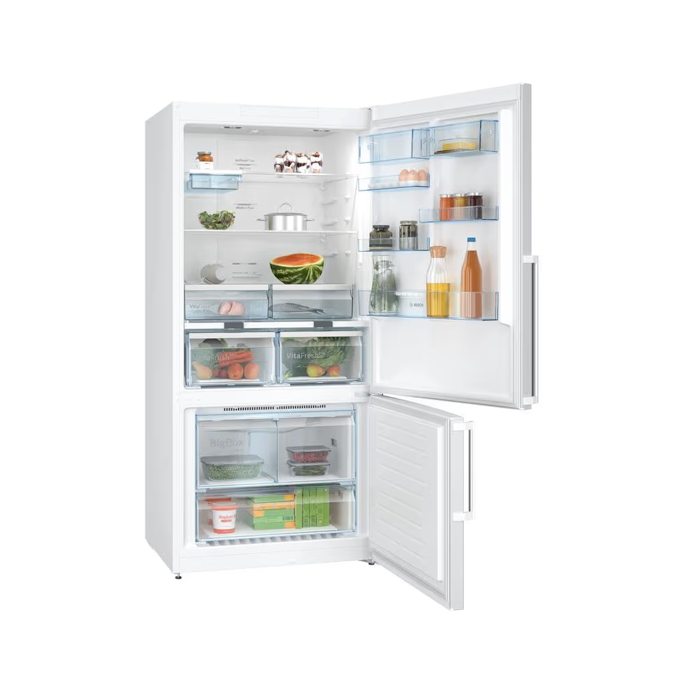 მაცივარი Bosch KGN86CWE0N, 631L, E, 40dB, No Frost, Refrigerator, White