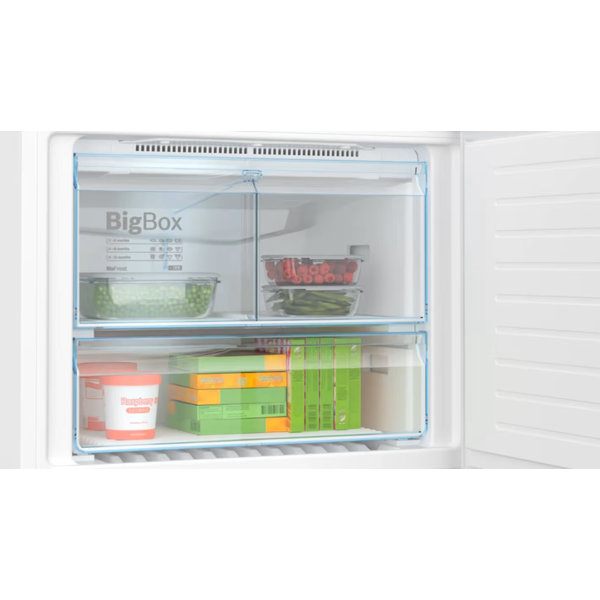 მაცივარი Bosch KGN86CWE0N, 631L, E, 40dB, No Frost, Refrigerator, White