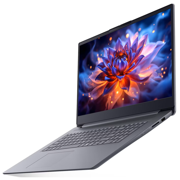ნოუთბუქი Lenovo 83VS005NRK Ideapad Slim 3, 17.3", Core 3-304, 16GB, 512GB SSD, Integrated, W11H, Luna Grey