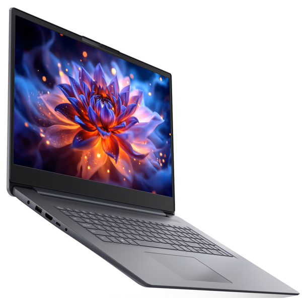 ნოუთბუქი Lenovo 83VS005NRK Ideapad Slim 3, 17.3", Core 3-304, 16GB, 512GB SSD, Integrated, W11H, Luna Grey