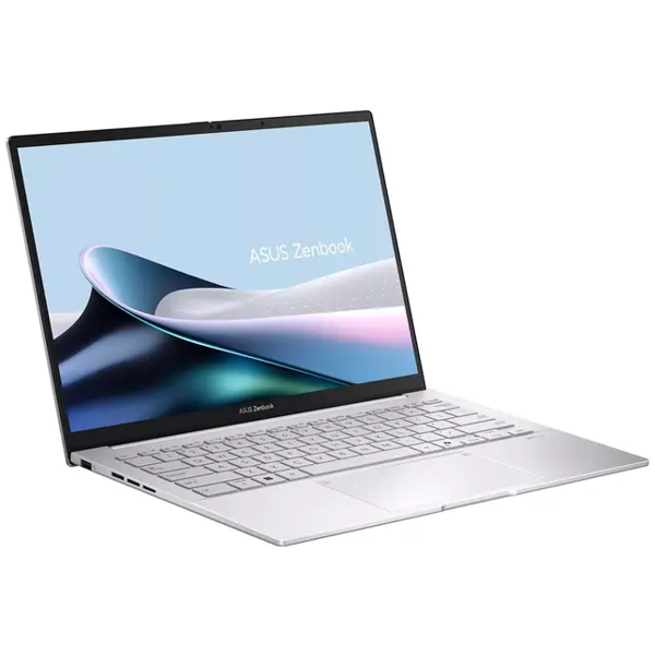 Notebook Asus UX3405CA-QL1723W Zenbook, 14", Ultra 5-225H, 16GB, 512GB SSD, Integrated, W11H, Foggy Silver