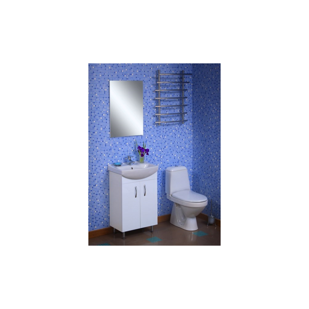 პანელი სარკით Sanservice Eco, Panel with mirror, White