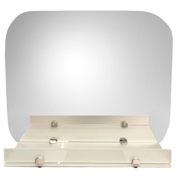 აბაზანის სარკე Euro Glass A-17-2, Mirror, White