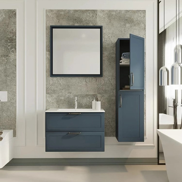 Mirror Denko Beyoglu 75 Matt Navy Blue, Dark Blue