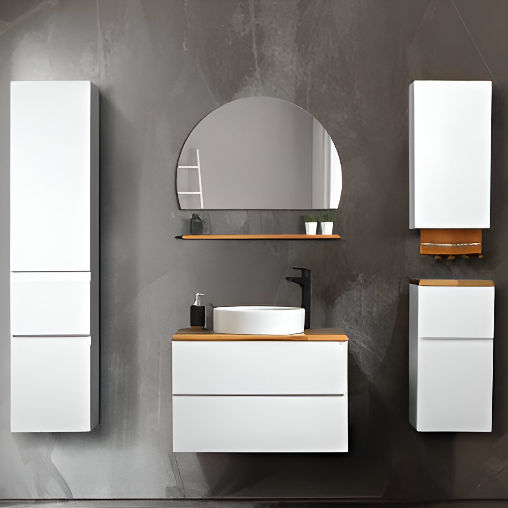 Mirror Martat Palermo 80, White