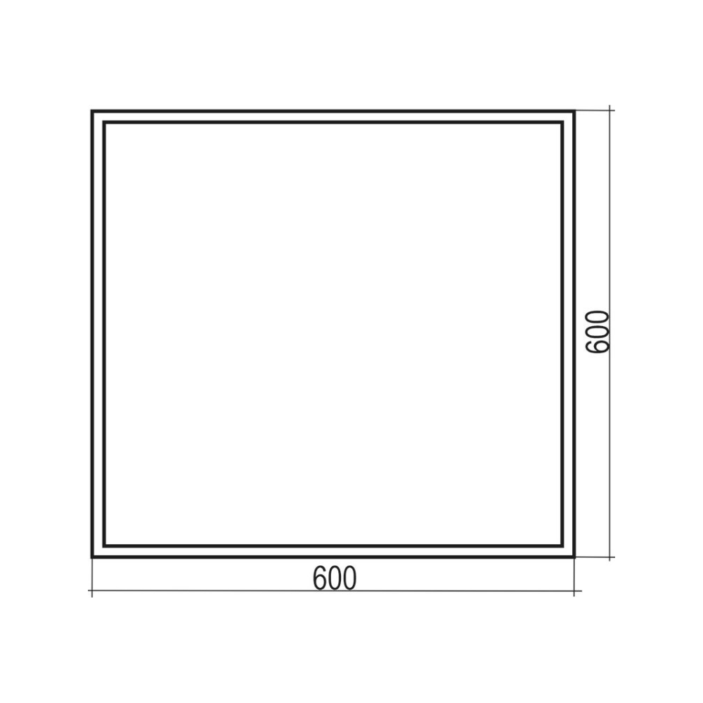 სარკე Silver Mirrors Harlem 16040848, Mirror, Black