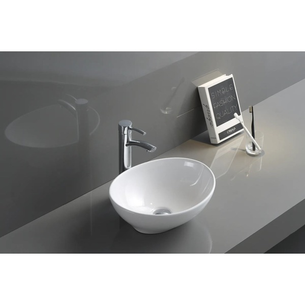 Washbasin Pate Oval 7138, White