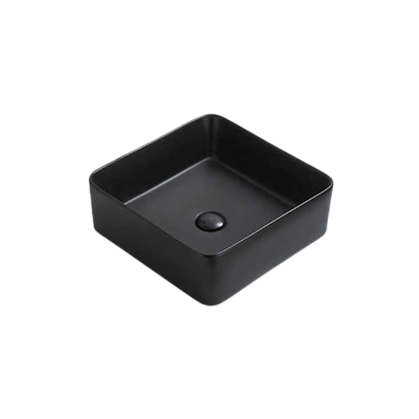 Washbasin Pate Square 7050DMB, Black