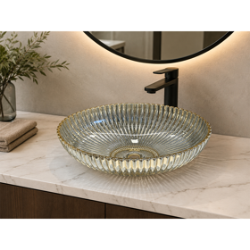 Washbasin Pate OEM GL49-CP, Transparent