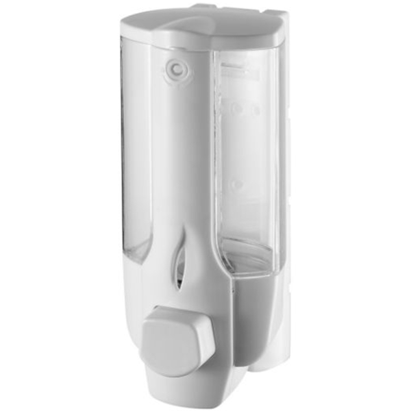 საპნის დისპენსერი Bisk DYSTRYBUTOR MYDŁA, 0.35L, Soap Dispenser, White