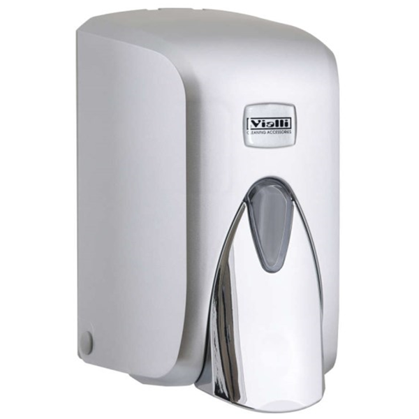 Soap Dispenser Vialli S5C, 0.5L, Silver