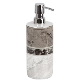 საპნის დისპენსერი Primanova Garnsey D-20480, Soap Dispenser, Grey/Beige
