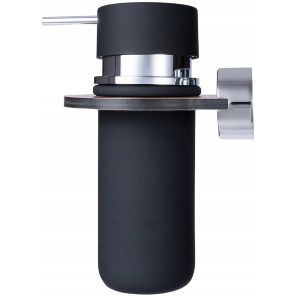 საპნის დისპენსერი Bisk Bergen, Soap Dispenser, Black