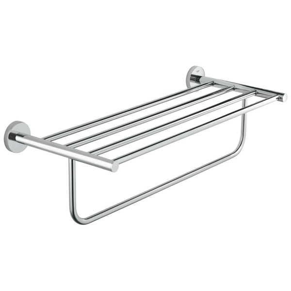 Towel Rack With A Shelf Grohe BAU COSMOPOLITAN MULTI-TOWEL 40462001, Chrome