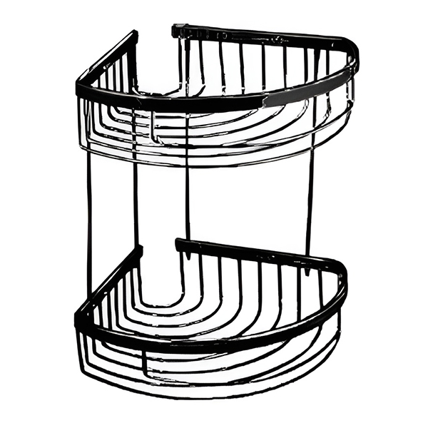 აბაზანის თარო Uso 74002B-e, Bathroom Shelf, Black