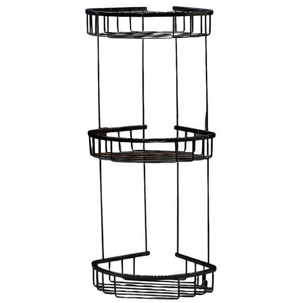 აბაზანის თარო Uso 74003B-e, Bathroom Shelf, Black