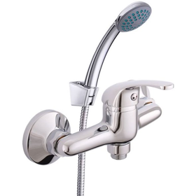 Bathroom mixer RUBINETA OPTIMA-12/K, Silver