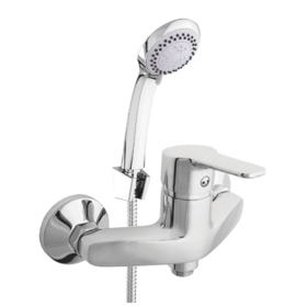 Bathroom mixer RUBINETA Uno-12/K (N20D01), Silver