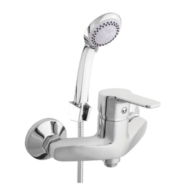 Bathroom mixer RUBINETA Uno-12/K (N20D01), Silver