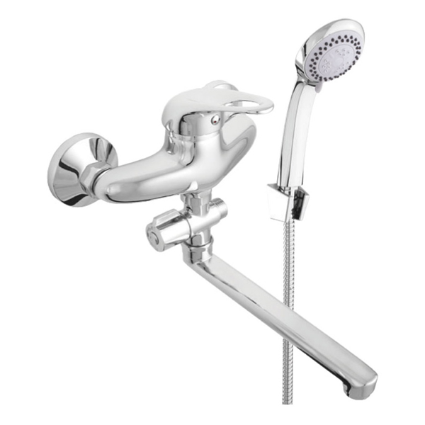 Bathroom faucet Rubineta Prince P-12/C, Silver